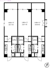 GROOVE千船駅前の物件間取画像